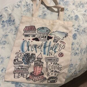 Chapel Hill Illustrated Tote Bag